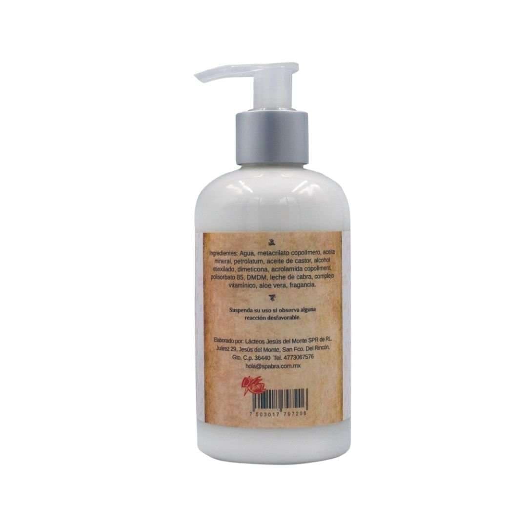 Crema nutritiva de leche de cabra