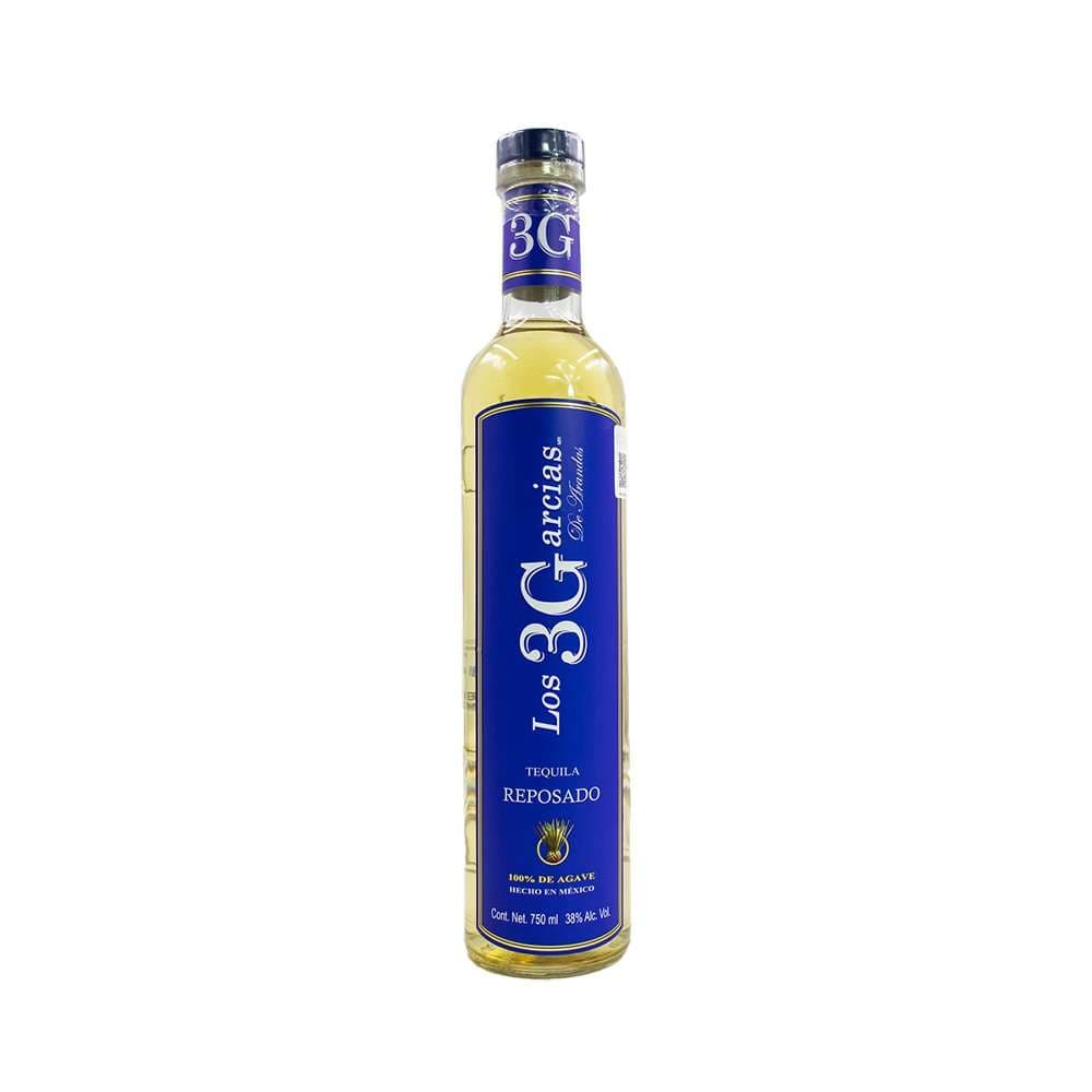 Tequila los 3 garcias Reposado