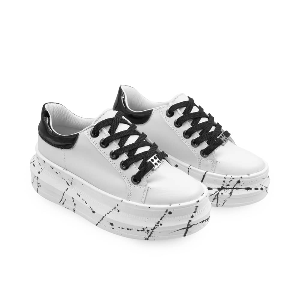 Tenis blanco y negro Gran México