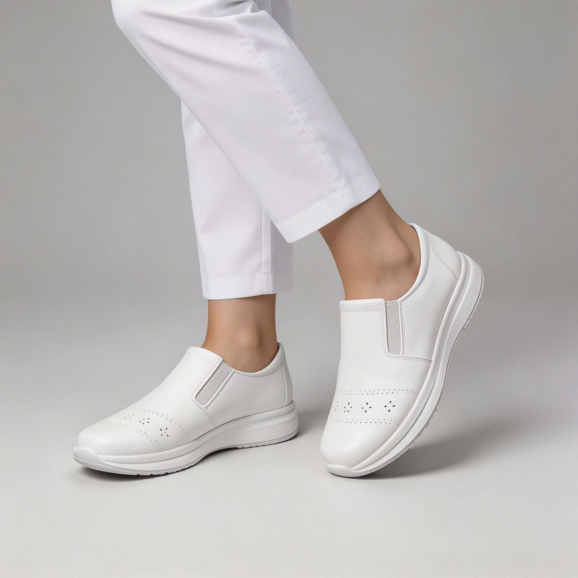 Zapato Clínico Blanco de Dama Clinic 2032