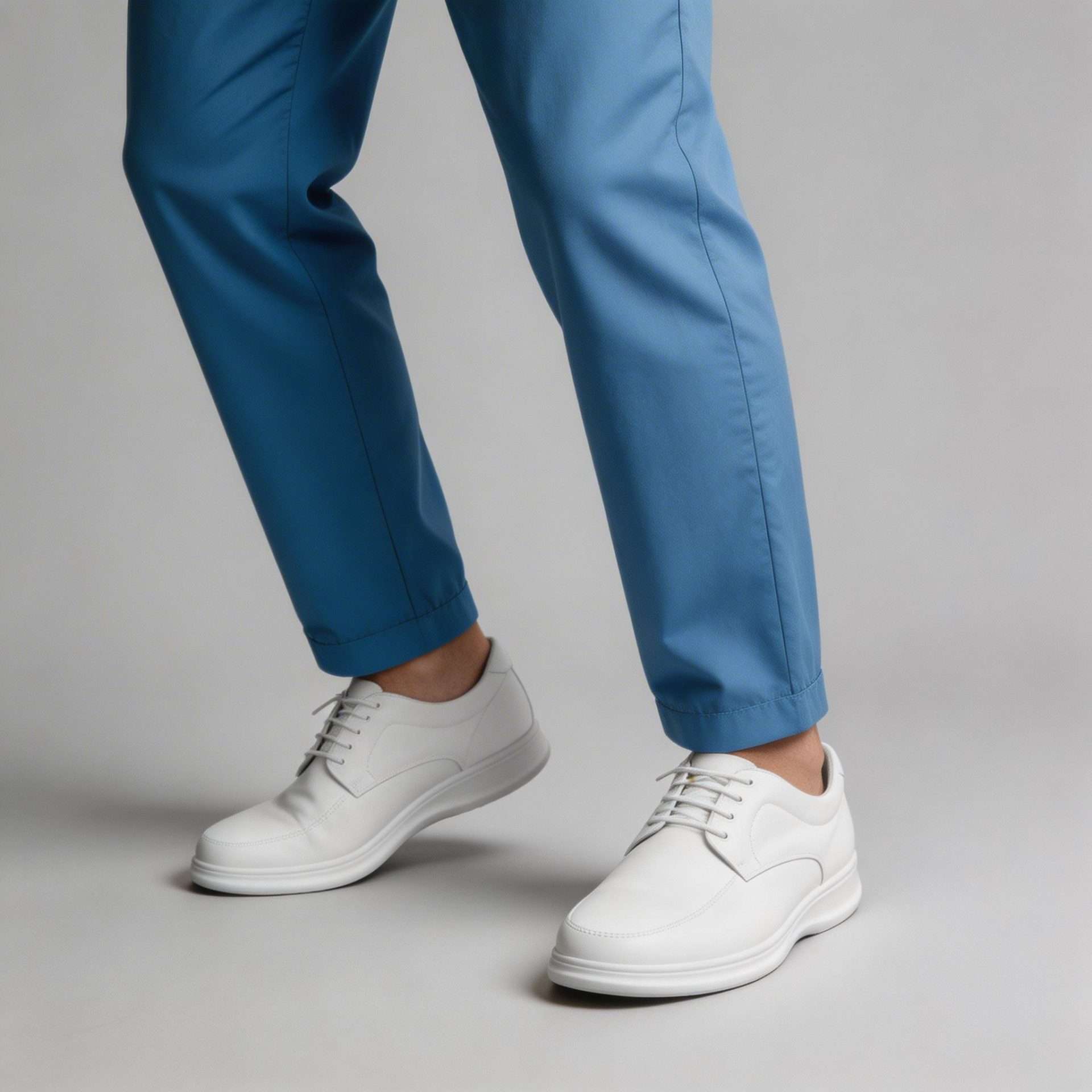 Zapato Clínico Blanco de Caballero Clinic 4010