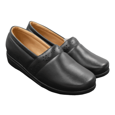Zapato Clínico Negro de Mujer Confort 140