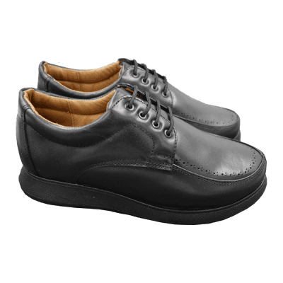 Zapato Clínico Negro de Caballero Confort 3006