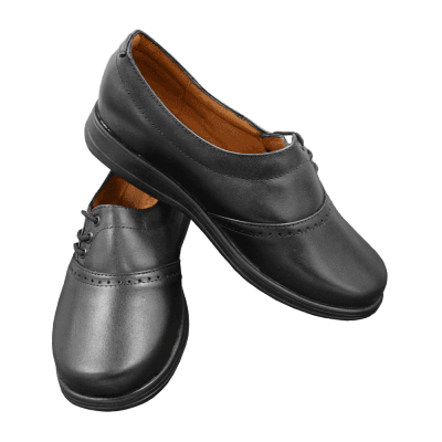 Zapato Clínico Negro de Mujer Confort 3125