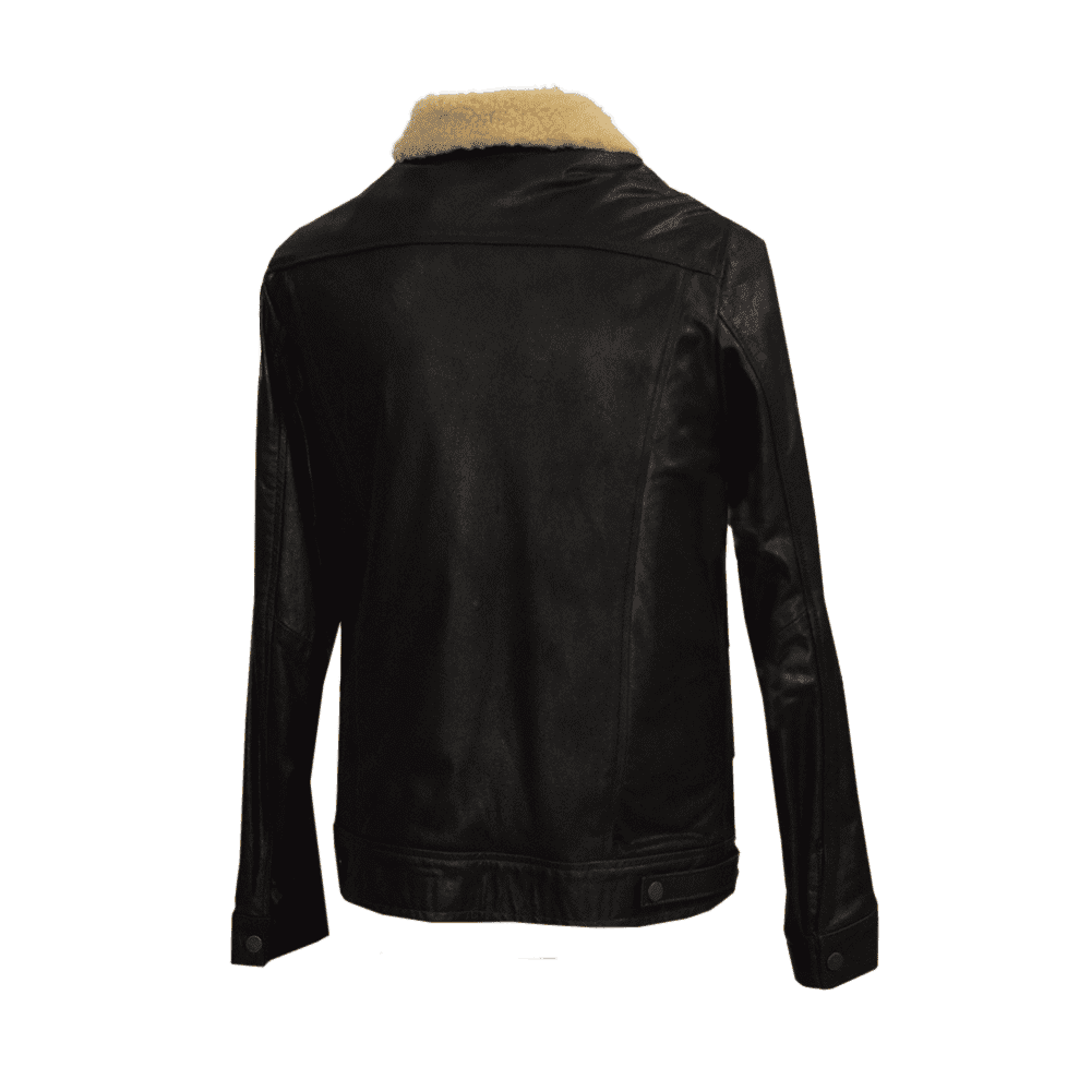 Chamarra para caballero 100% de piel de borrego, con detallas únicos que resaltan la gran calidad y mano de obra de su próxima chamarra