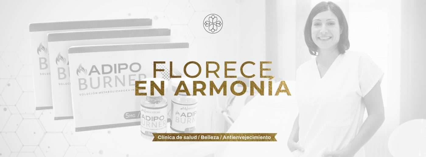 Natural Bloom es una clínica integral con tratamientos avanzados y productos para florecer en armonía, con productos de vacuna antiobesidad adipoburner, peptonas, enzimas