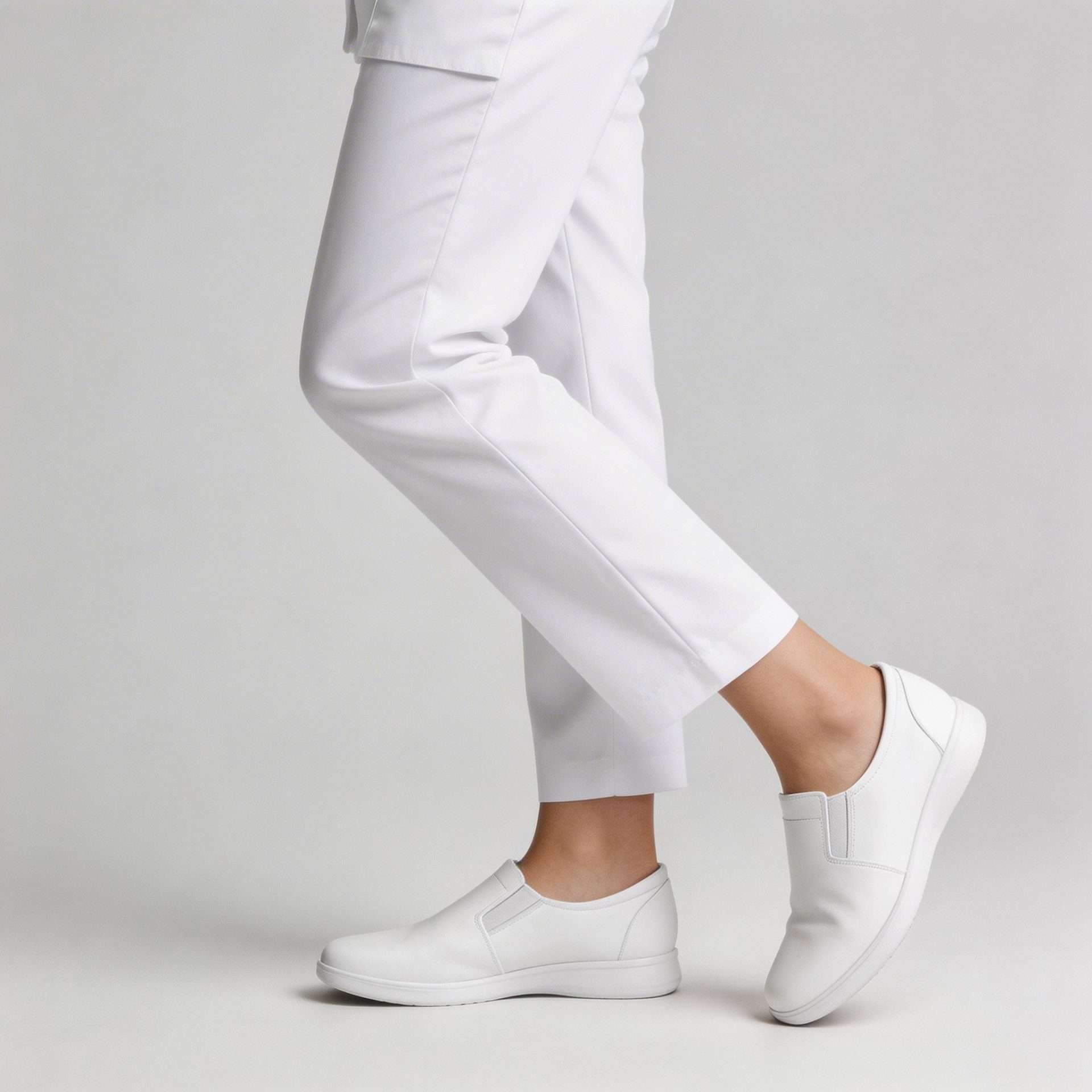 Zapato Clínico Blanco para Dama Clinic 2036