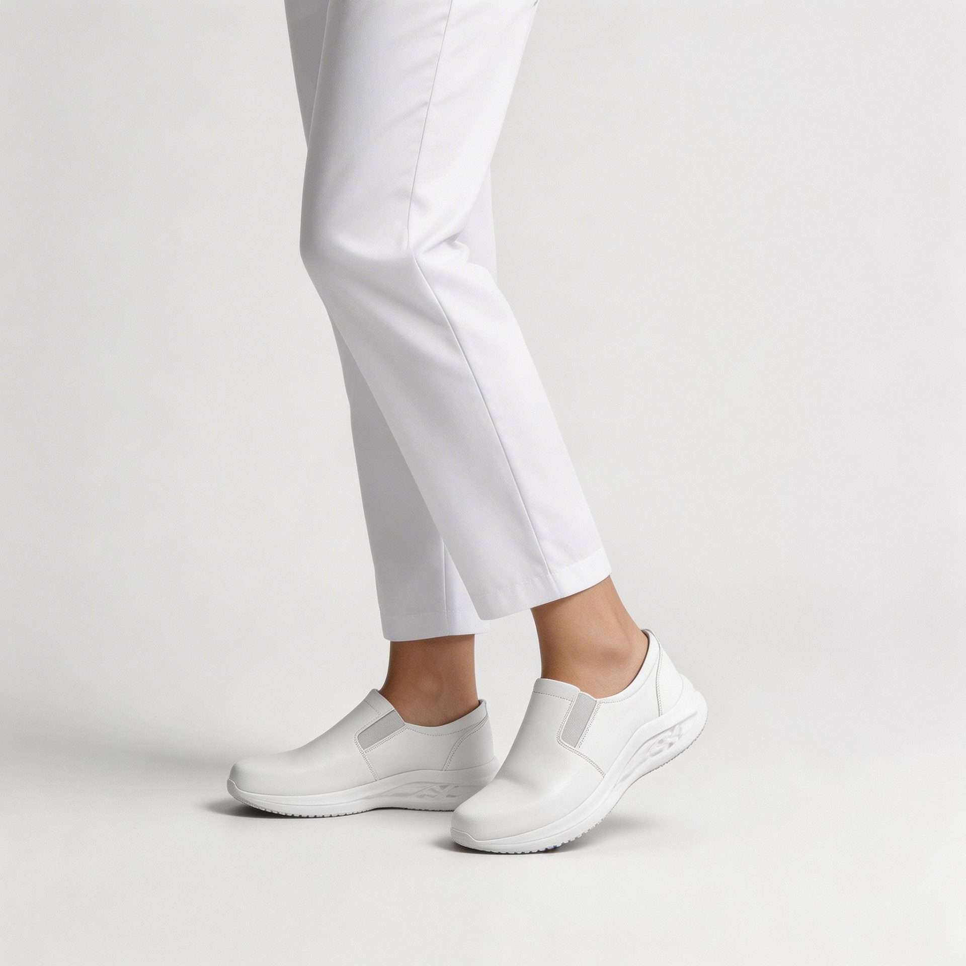 Zapato Clínico Blanco para Dama Clinic 2090