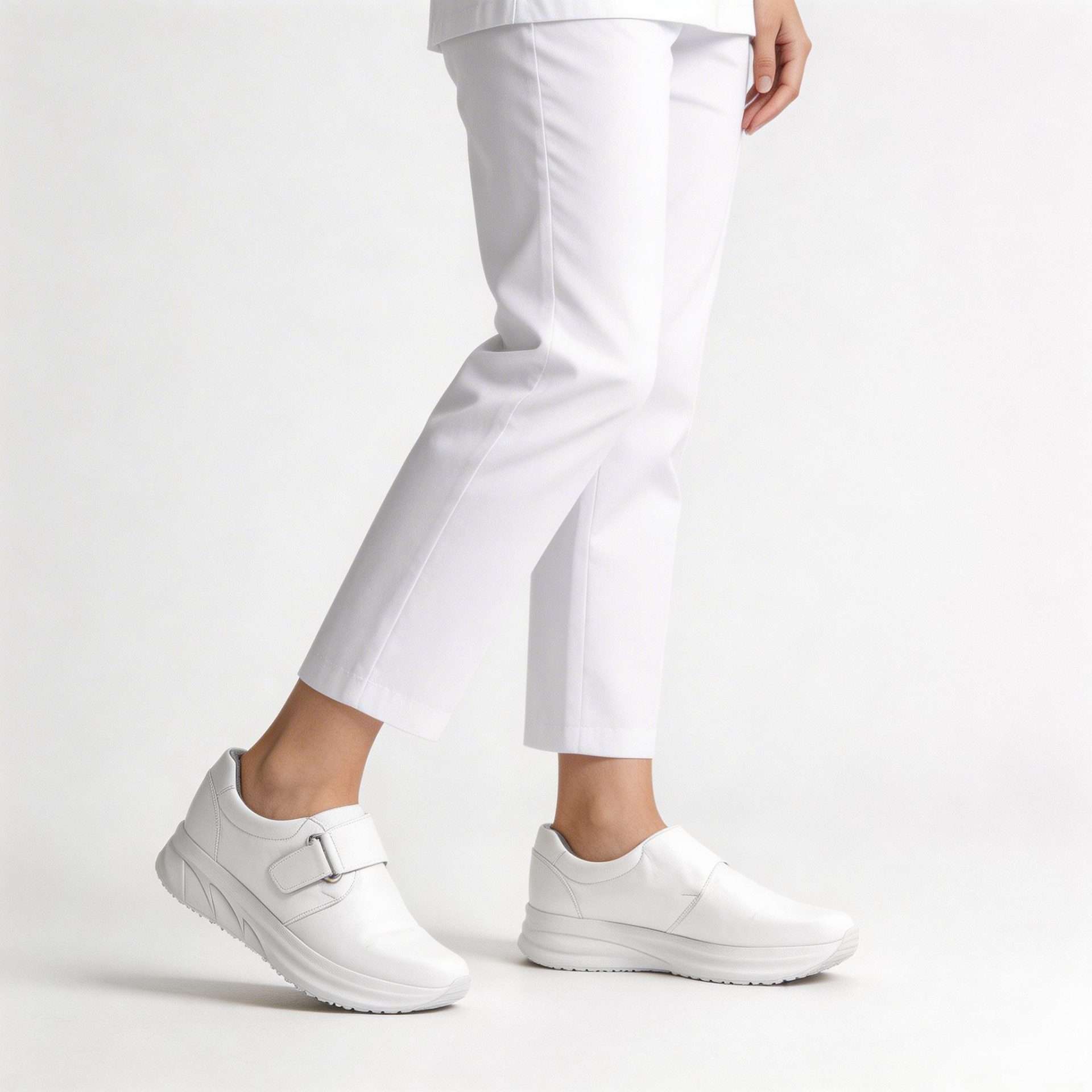 Zapato Clínico Blanco para Dama Clinic 2130