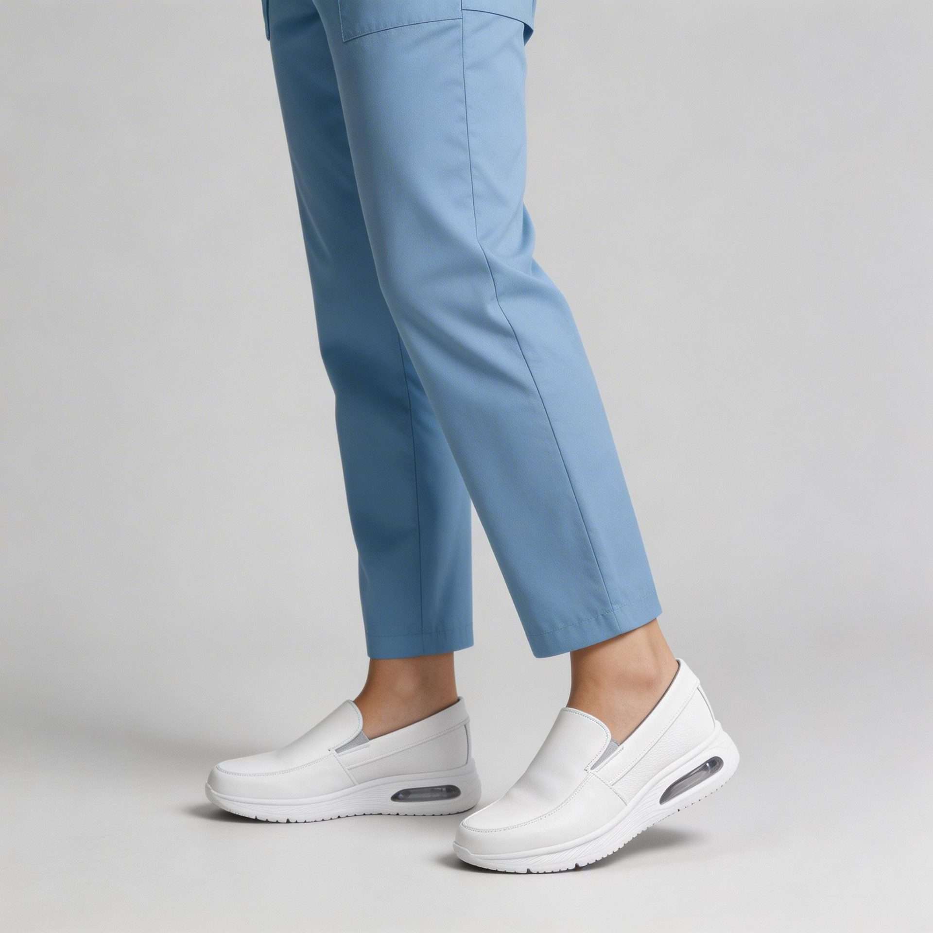 Zapato Clínico Blanco para Dama Clinic 5040