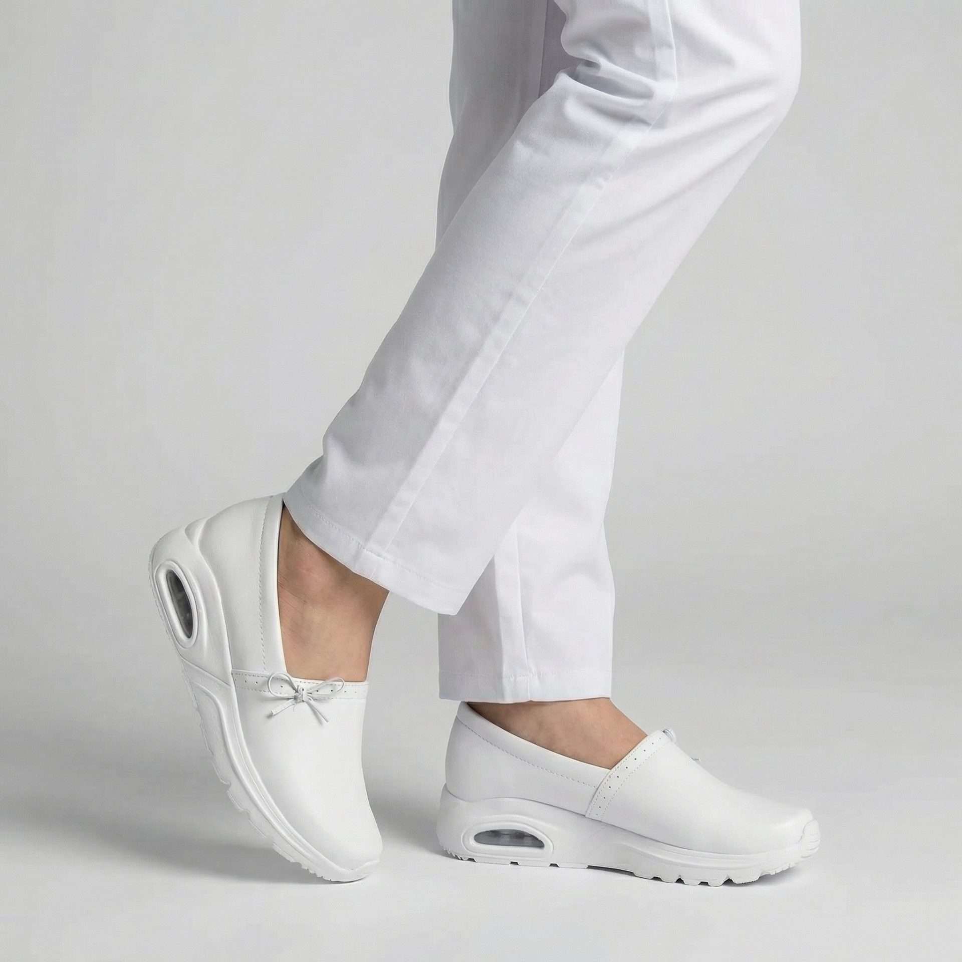 Zapato Clínico Blanco para Dama Clinic 8060