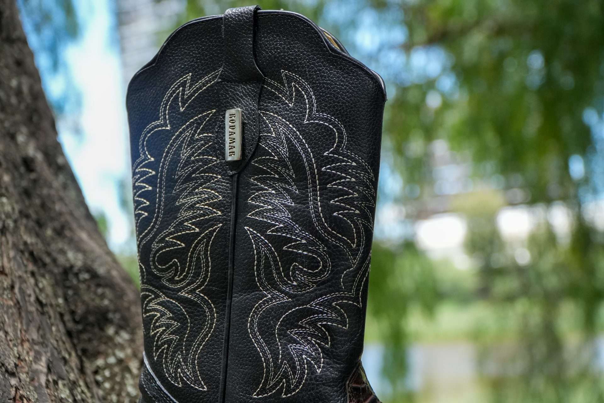 Ostrich Leg Floter Cowboy Boots