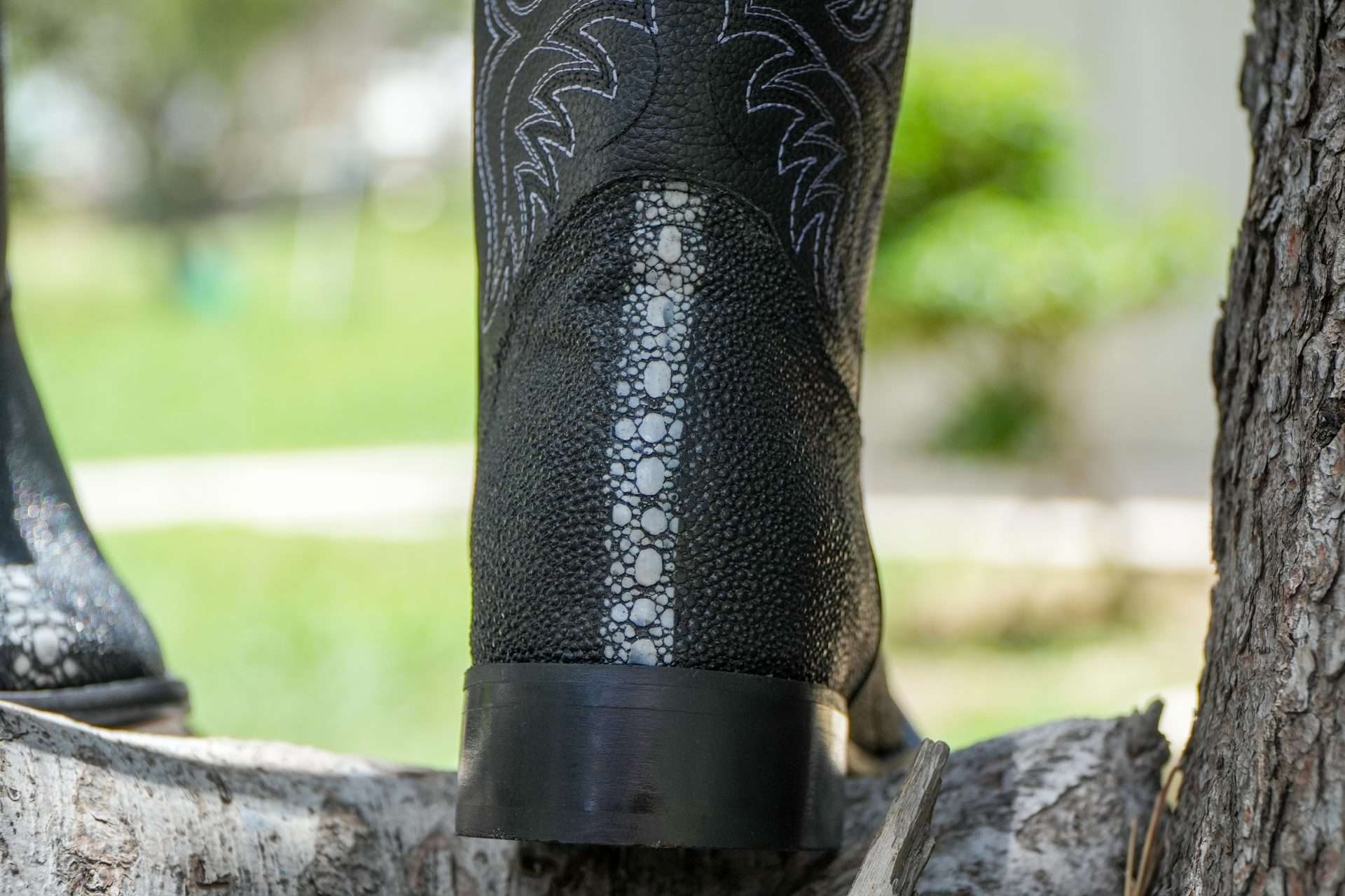 Stingray Genuine Leather Cowboy Boots