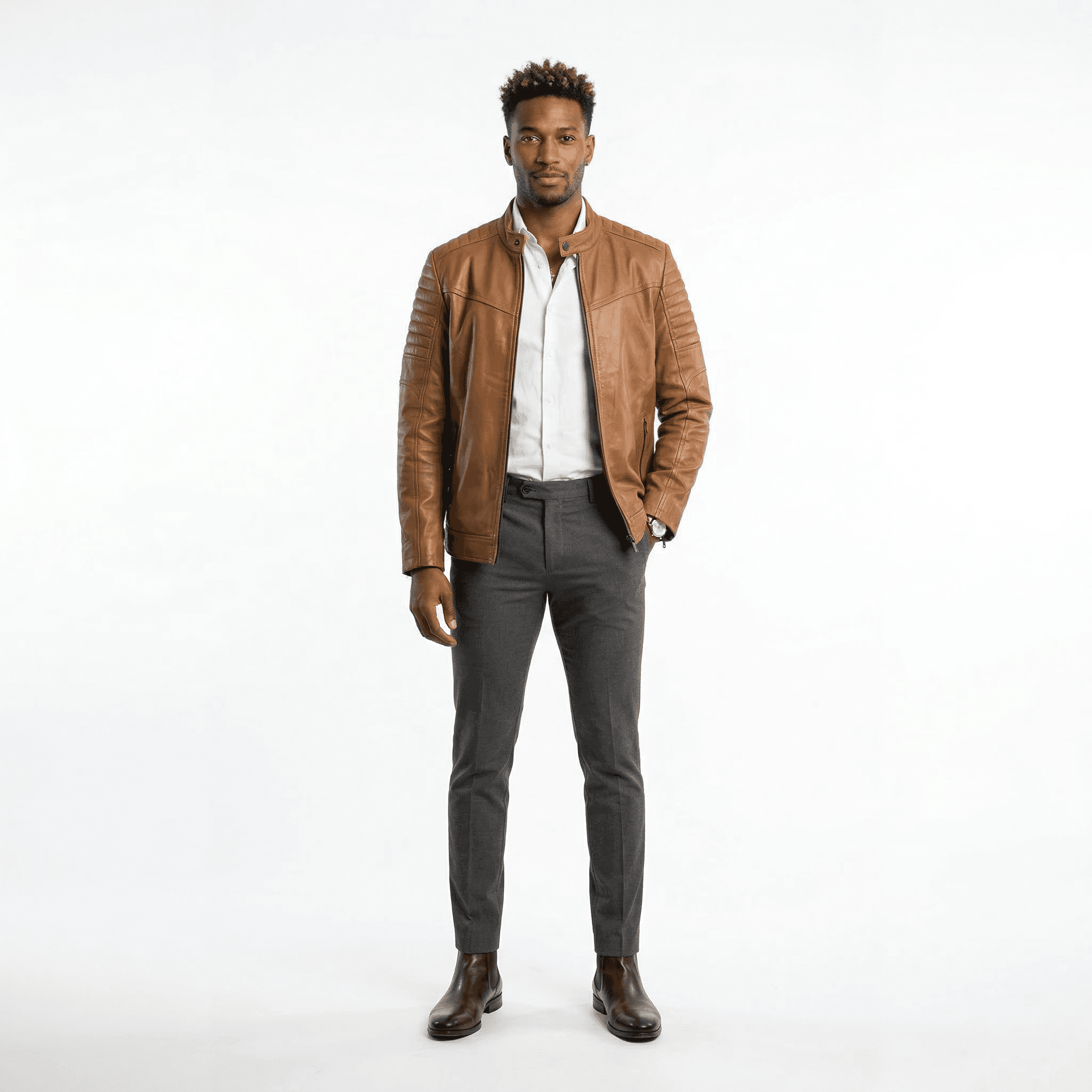 Chamarra Hendrick Miel