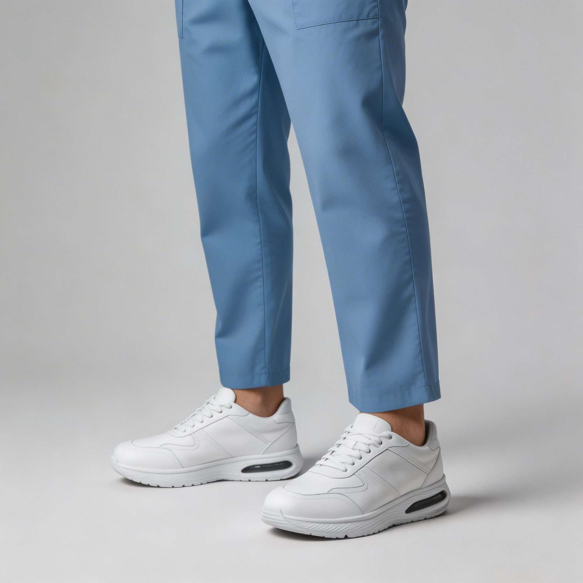 Zapato Clínico Blanco de Caballero Clinic 5083