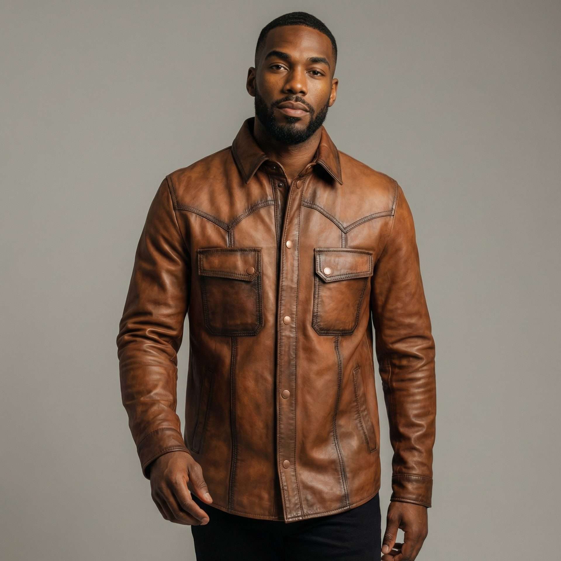 Camisola de Piel Cowboy