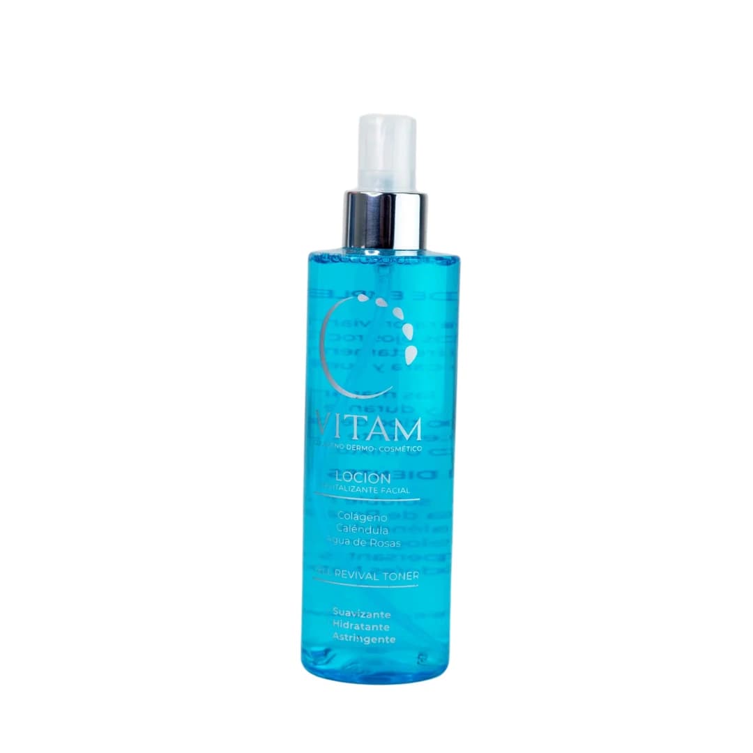 Tónico Revitalizante Facial VITAM ENVIOS A TODO MEXICO Y EL MUNDO EN EL MALL GRAN MÉXICO EXPORT