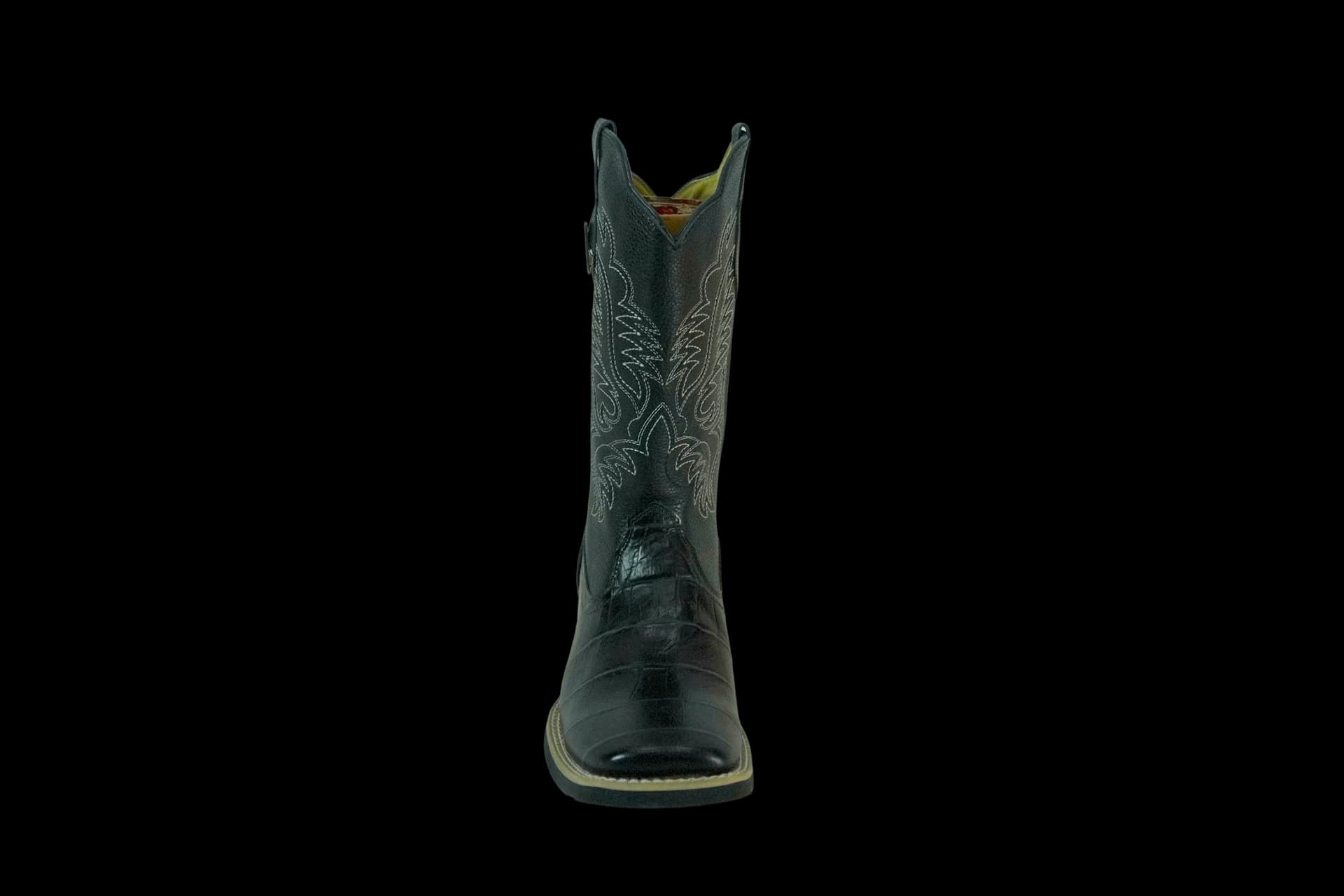 botas vaqueras para hombre de piel genuina león gto