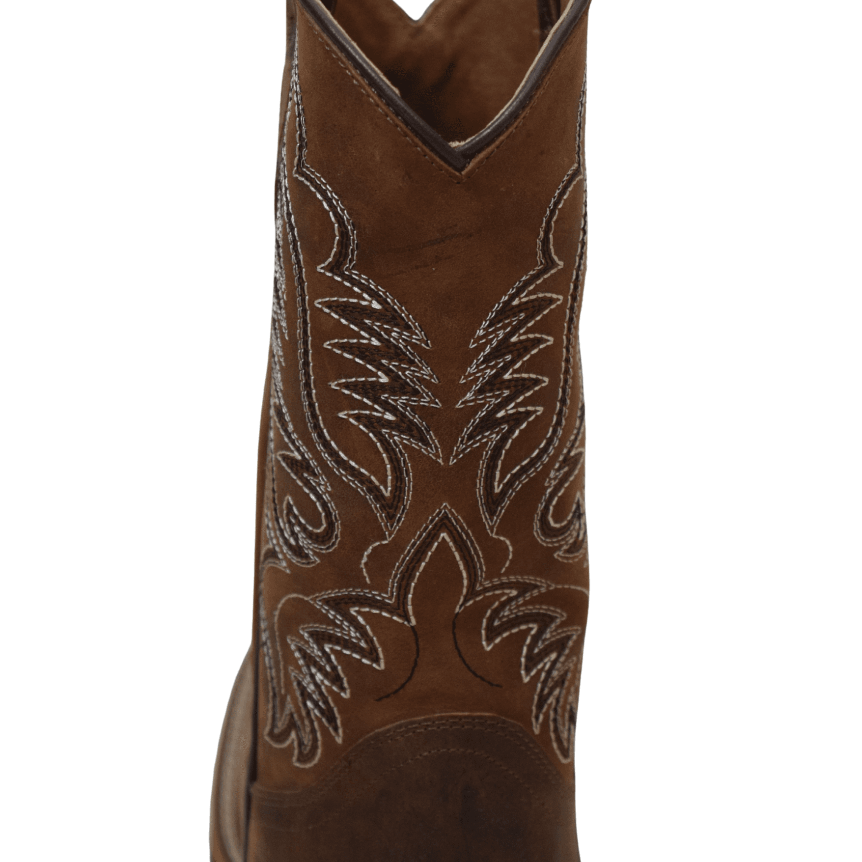 Botas Jardinero Piel Crazy Café