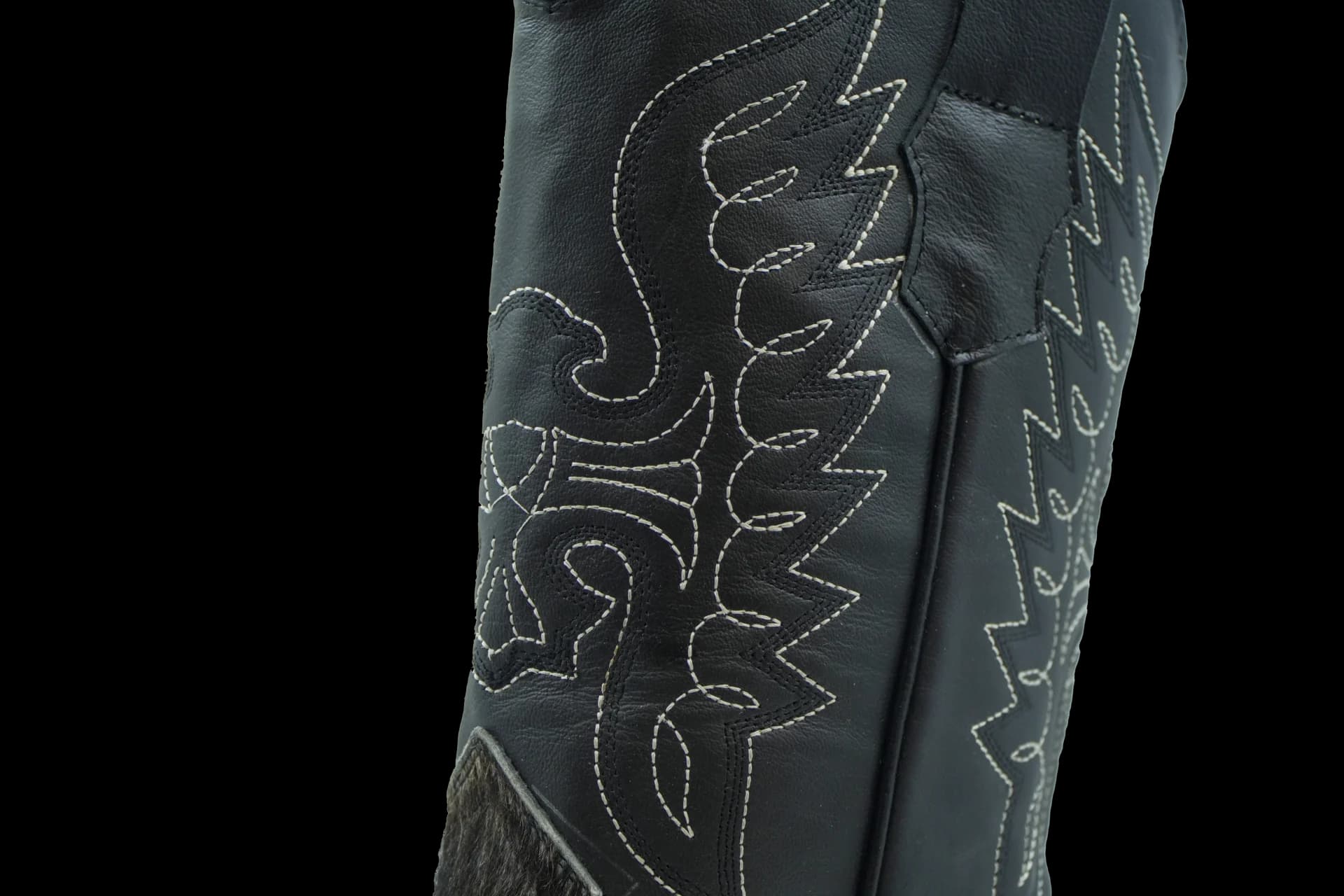 Bota Vaquera Piel Genuina Pelo Lisa