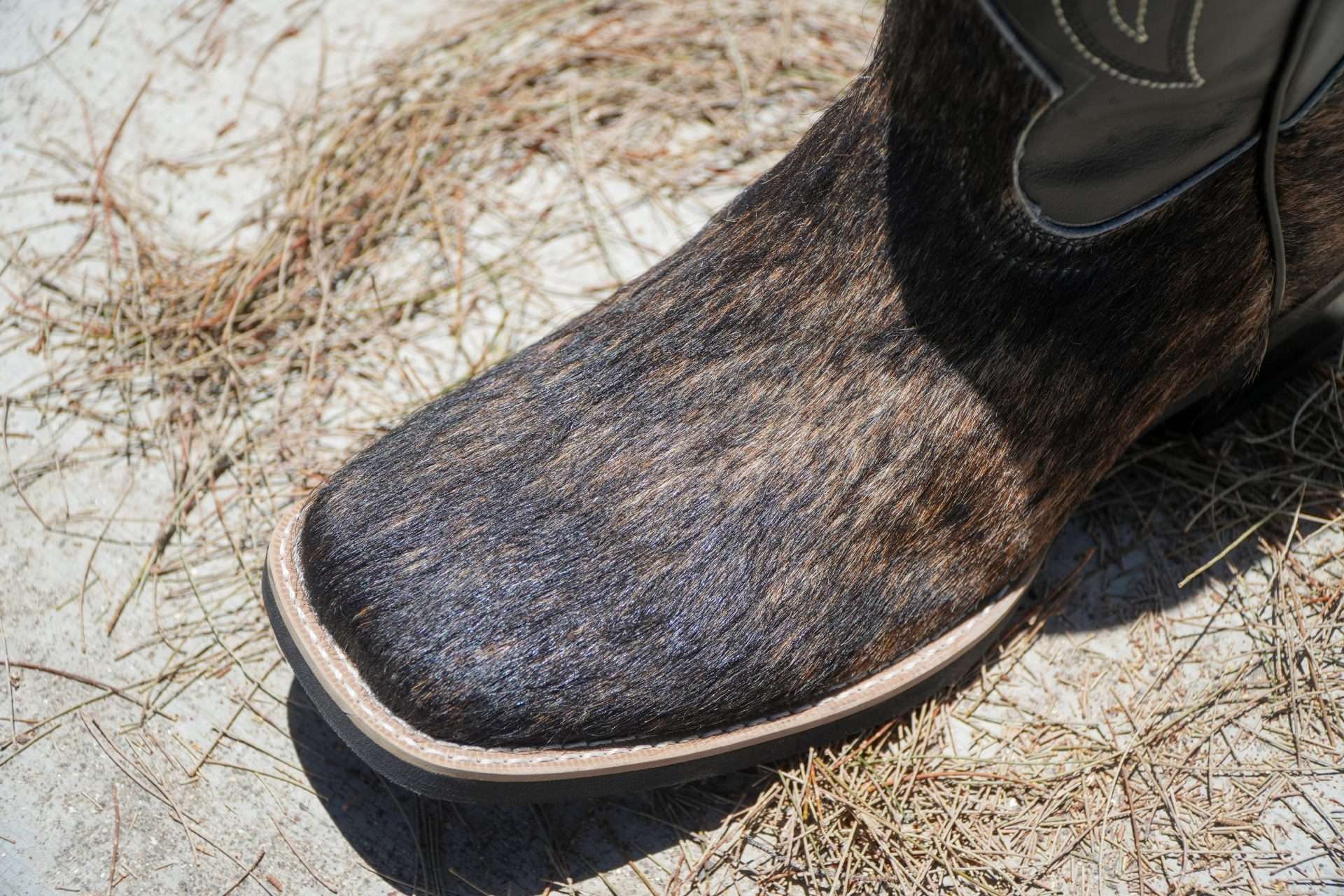 Bota Vaquera Piel Genuina Pelo Lisa