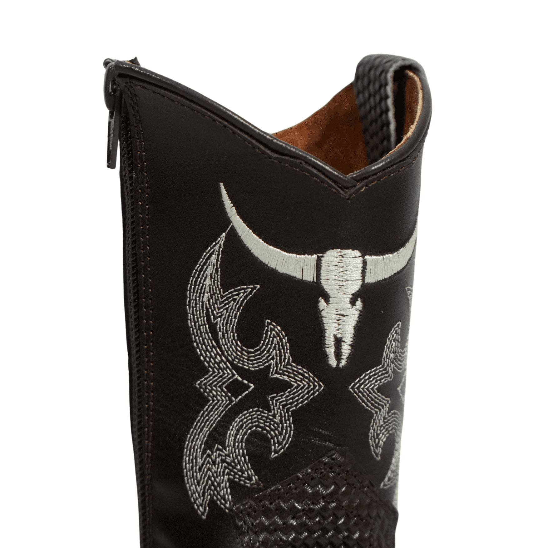 Botas Vaqueras Para Niño Petatillo Café