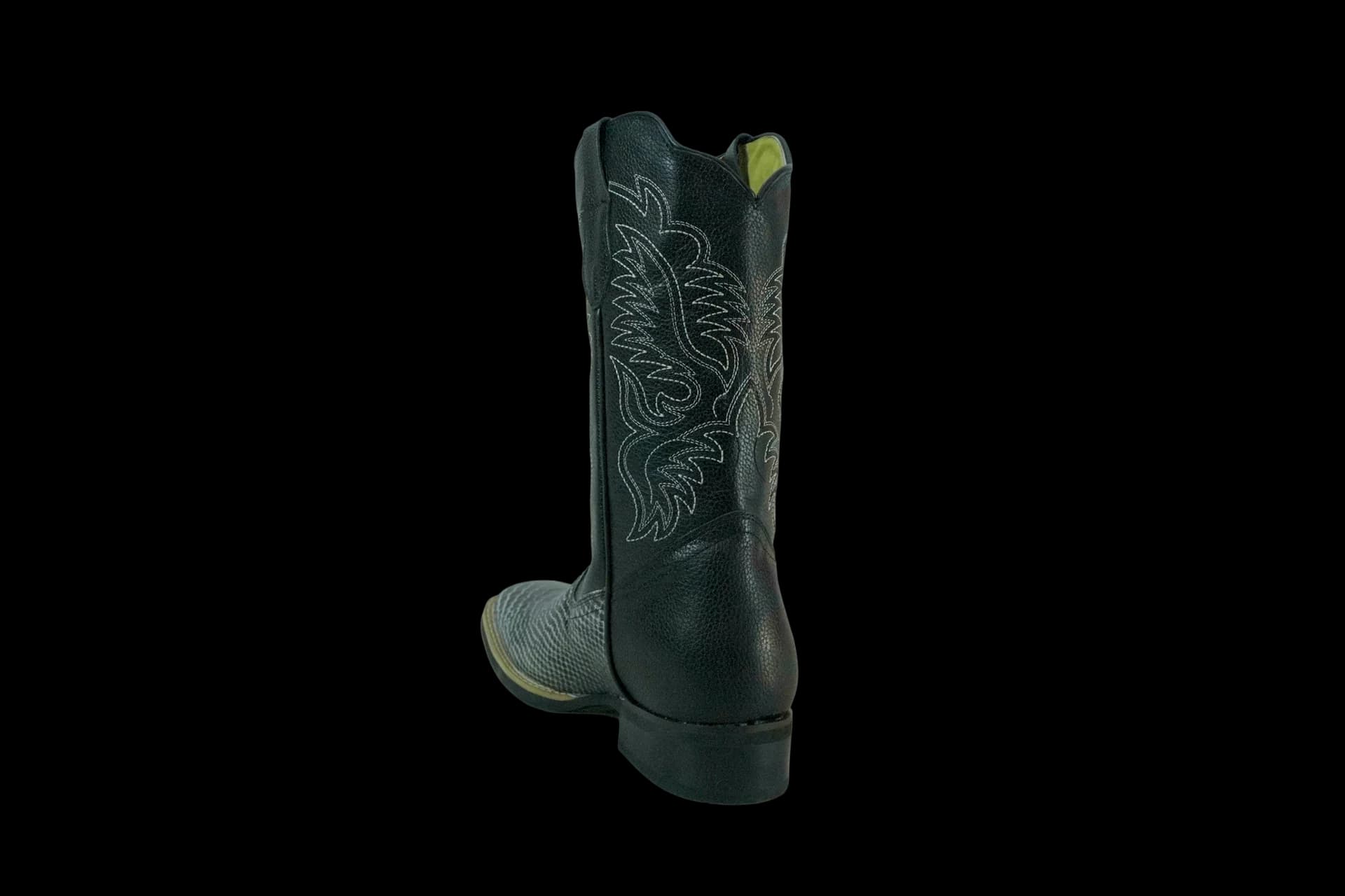 Genuine Leather Smooth Crocodile Cowboy Boots