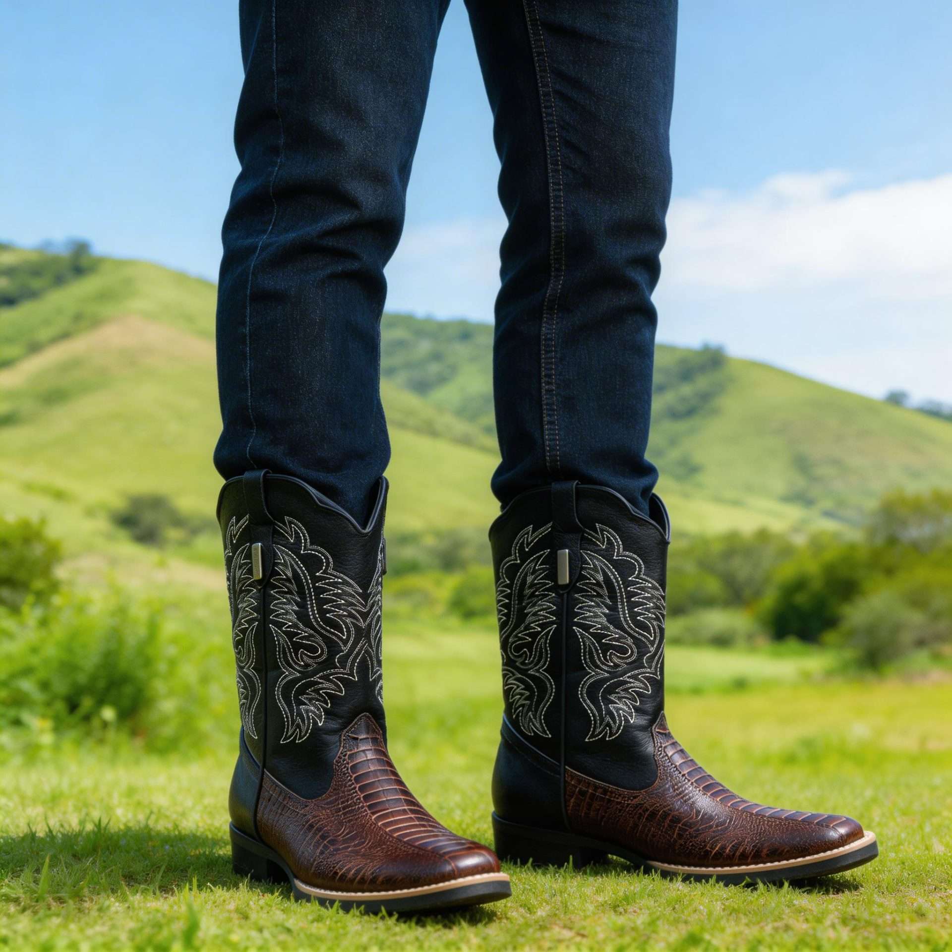 Bota Vaquera Pata Avestruz Floter