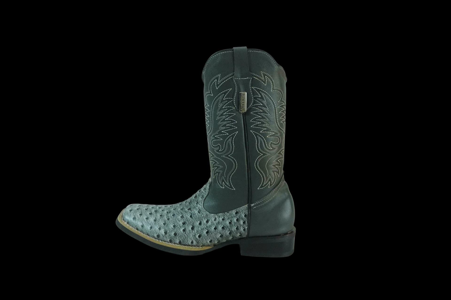 Genuine Leather Smooth Python Cowboy Boots