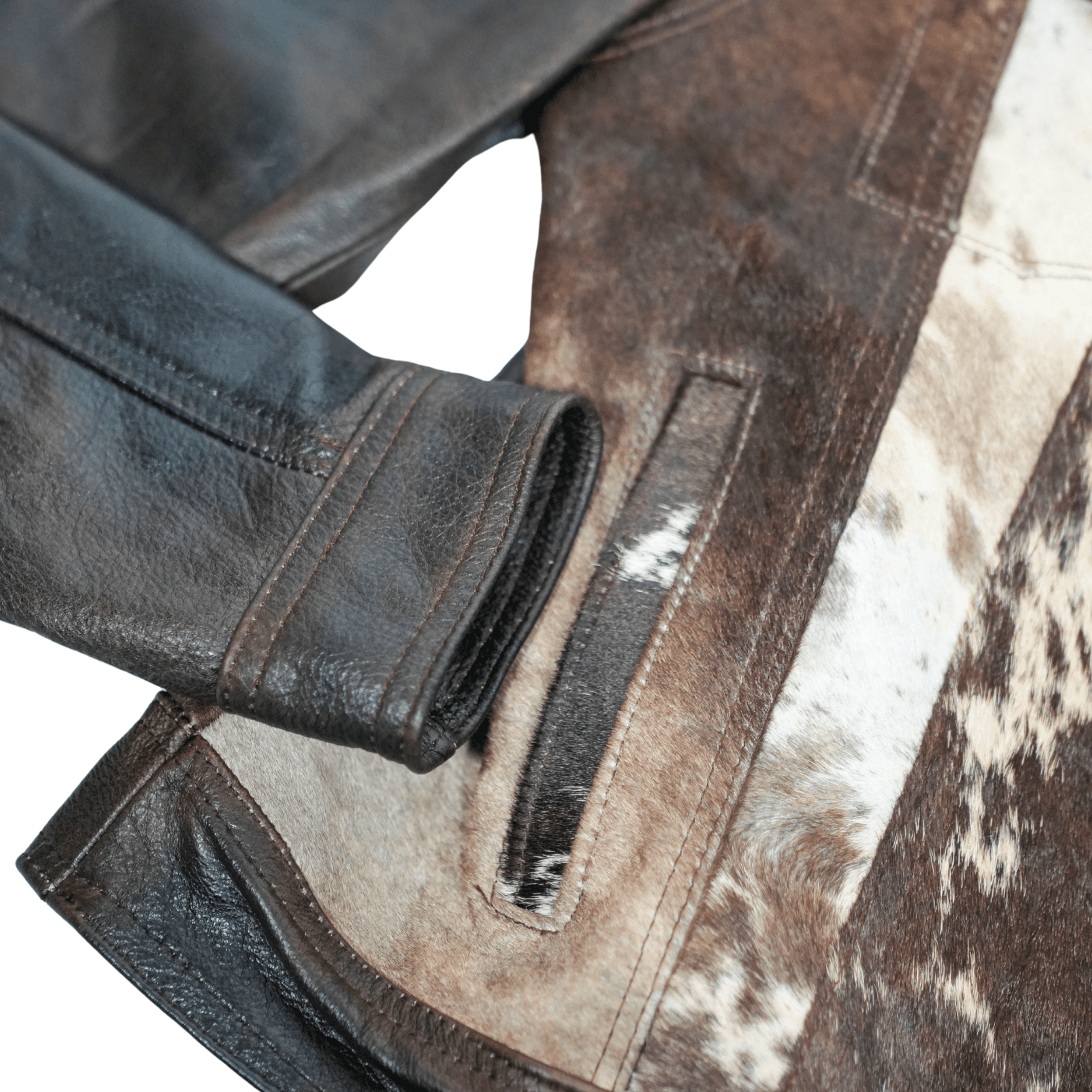 Cowhide Leather Jacket - Alle Mexique