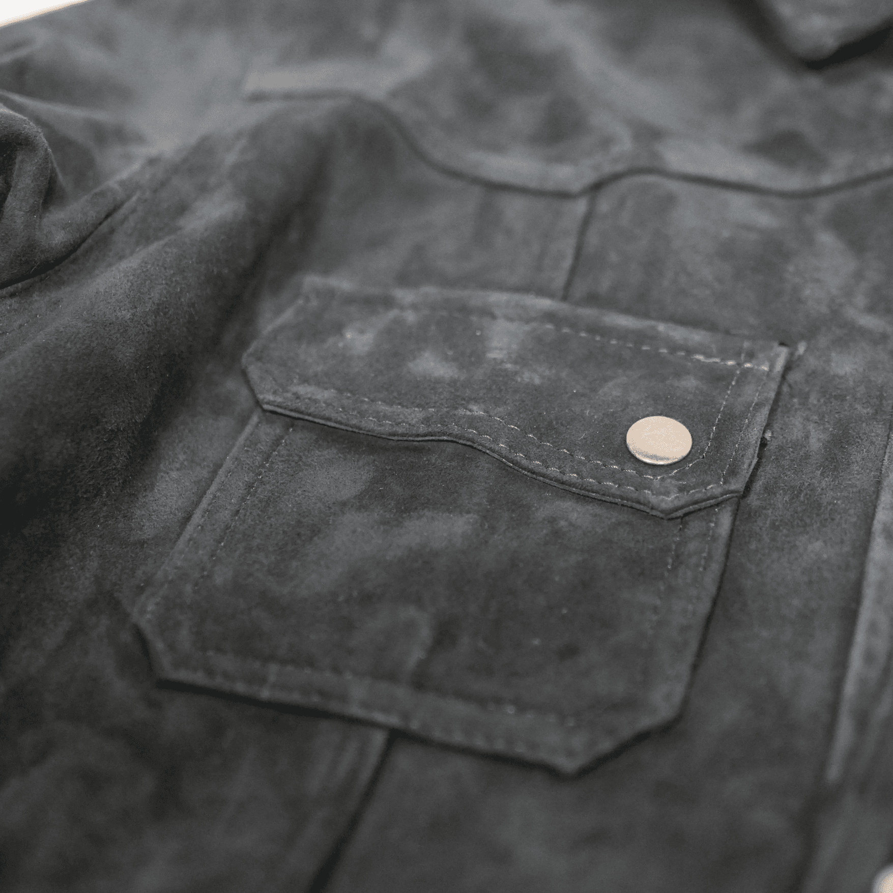 Matte Nubuck Leather Jacket