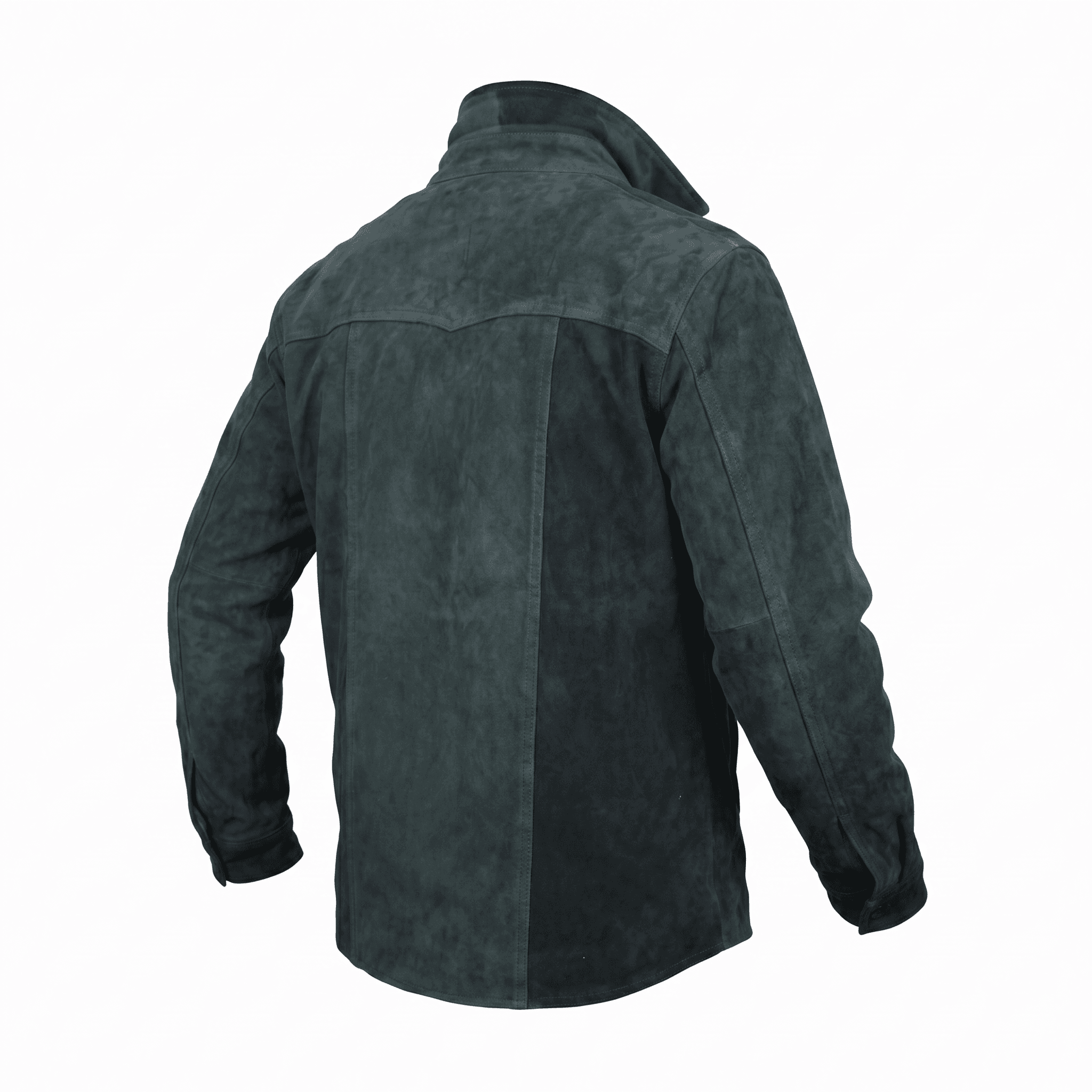 Matte Nubuck Leather Jacket