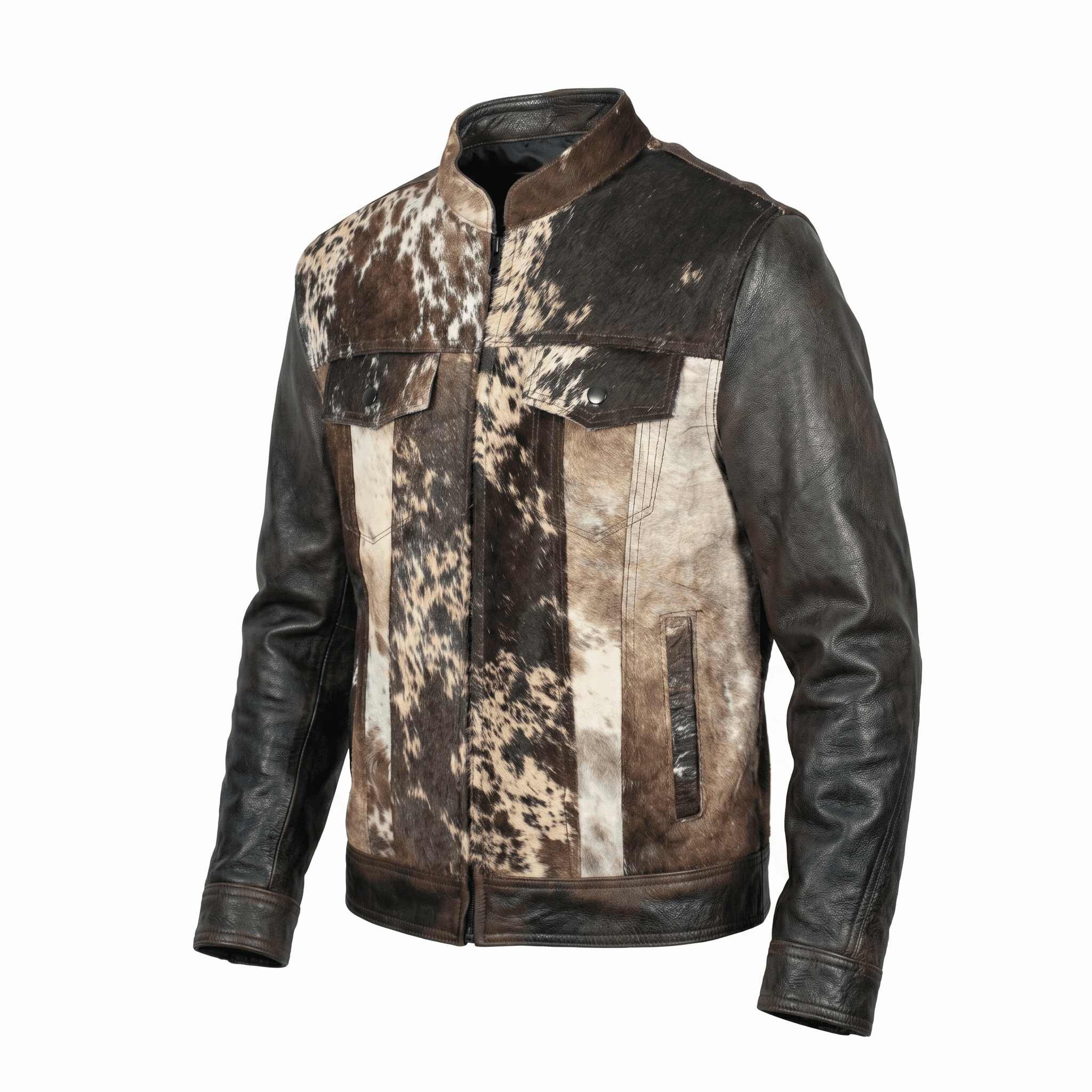 Cowhide Leather Jacket - Alle Mexique
