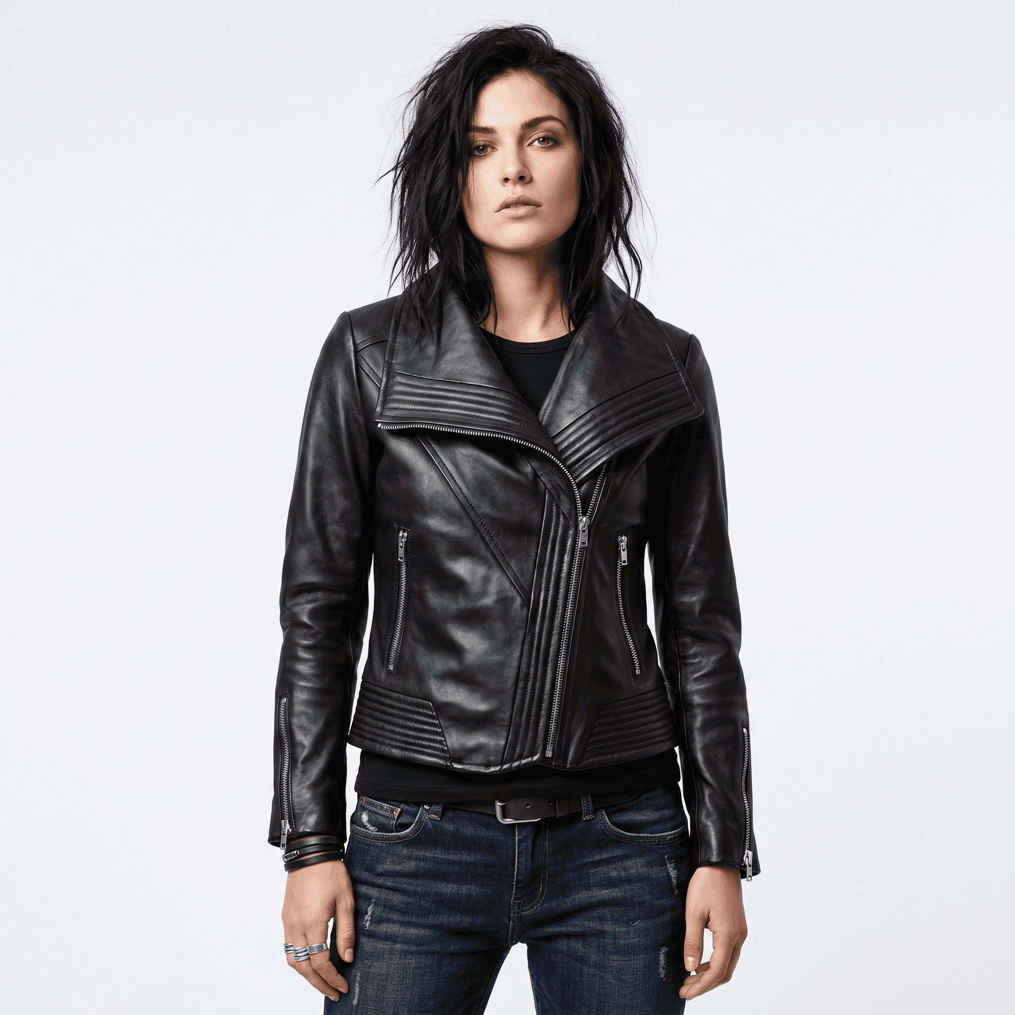 Stella Leather Jacket - Alle Mexique