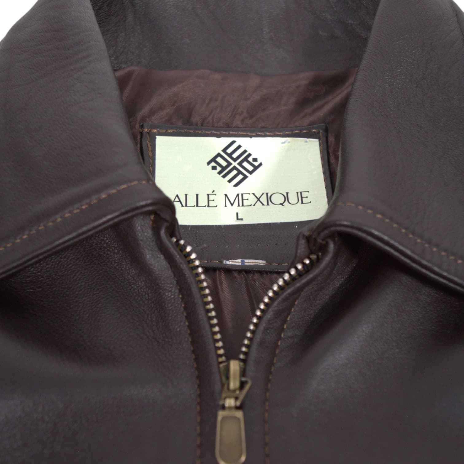 Chamarra de Piel para Hombre - Alle Mexique