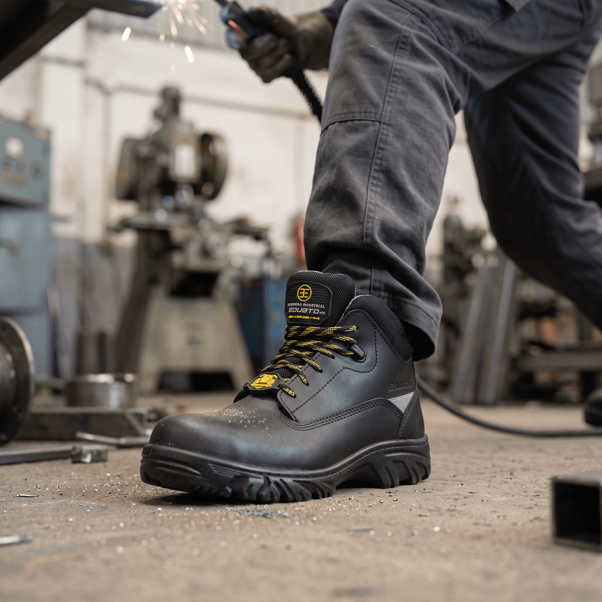 Safety Boot 945 BLACK - YELLOW